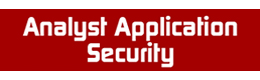 Analyst Application Security